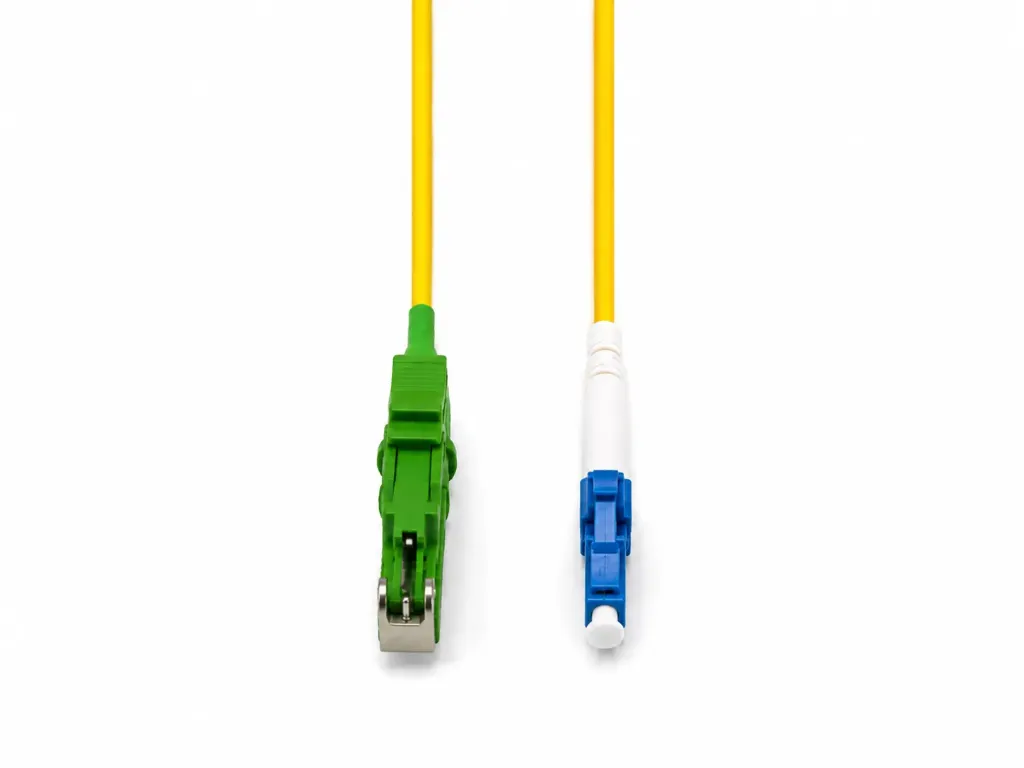 5m, Simplex, Singlemode 9/125um E2000/APC - LC connectors