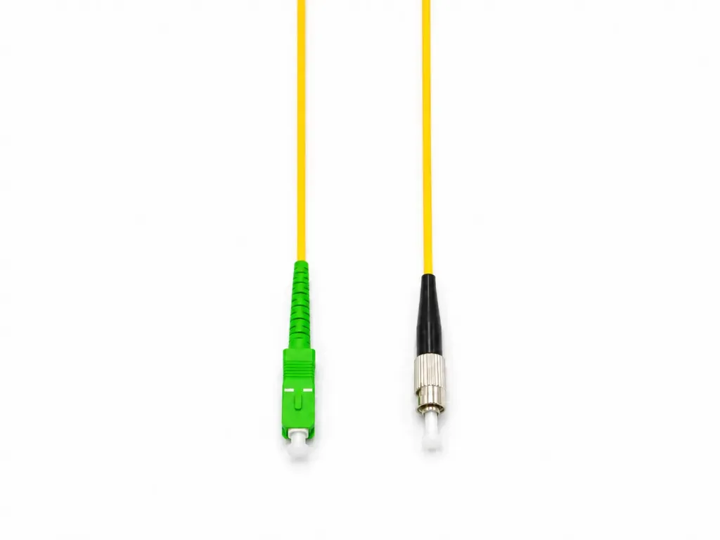 5m, Simplex, Singlemode 9/125um, FC-SC/APC connectors