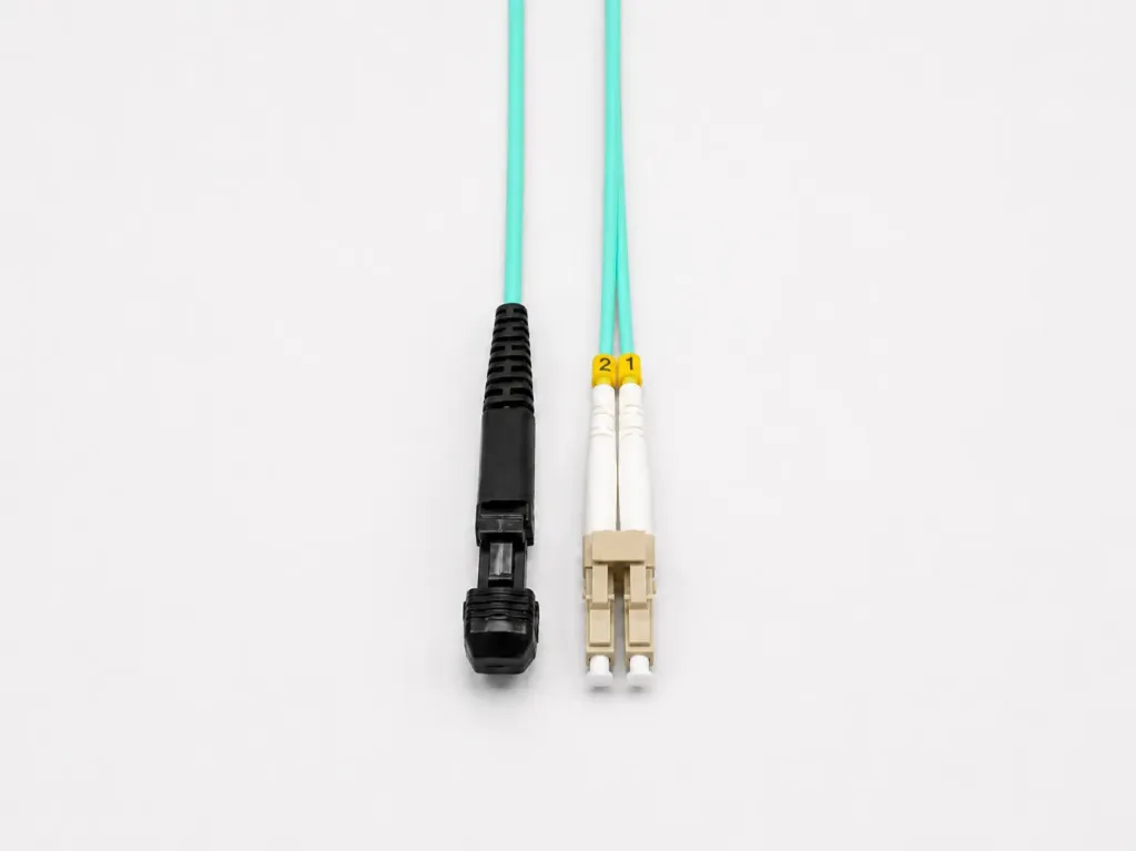 5m, Duplex, Multimode OM3 50/125um, LC-MTRJ connectors