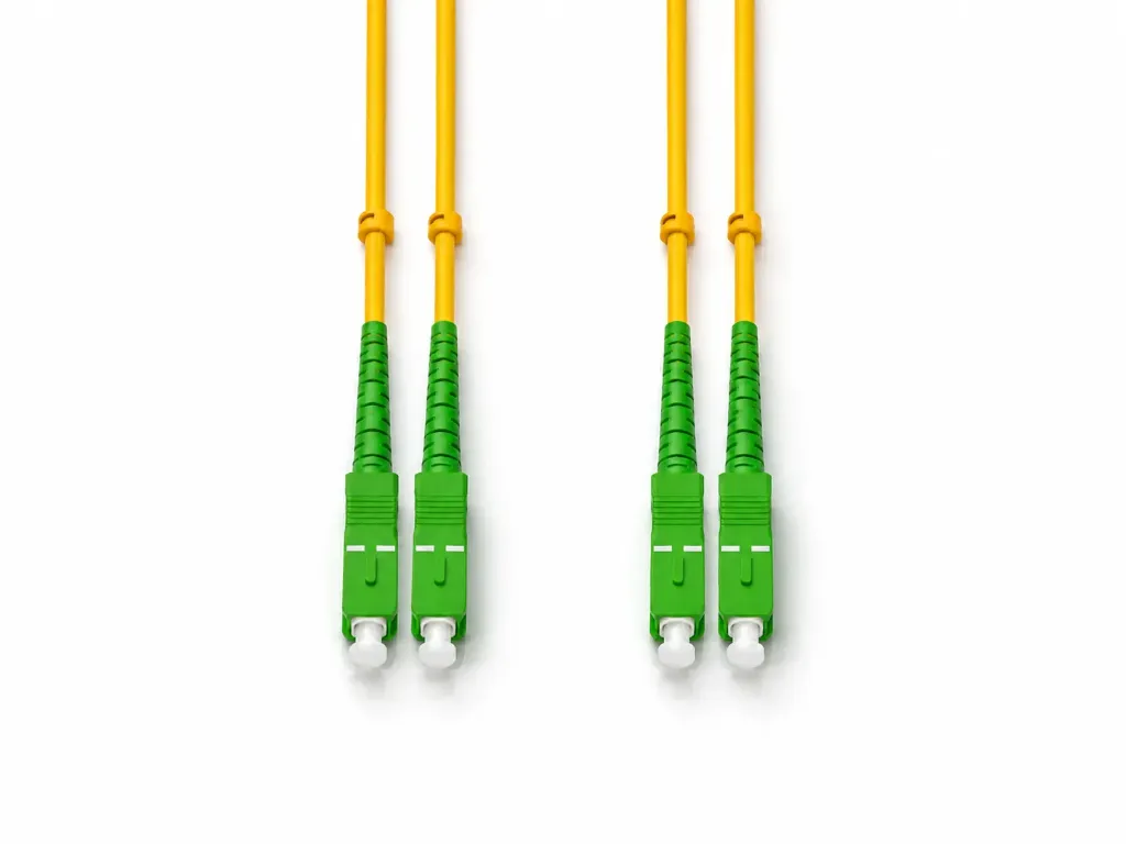 2.5m, Duplex, Singlemode 9/125um, SC/APC-SC/APC connectors