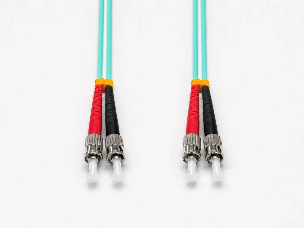 25m, Duplex, Multimode OM3 50/125um, ST-ST connectors