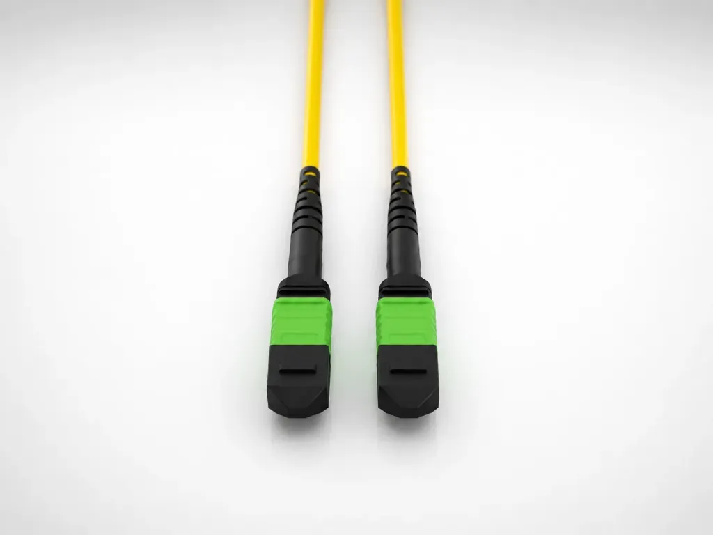 [MPOF12SM-10M(B)] 10m, 12f, SM OS2, MPO/APC(F)-MPO/APC(F) Connectors, Type B