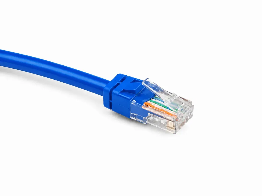 1m CAT5e U/UTP Patch Lead LSZH Blue