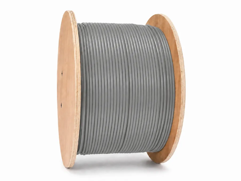 Solid CAT6 24AWG U/UTP LSZH DCA Grey 305m