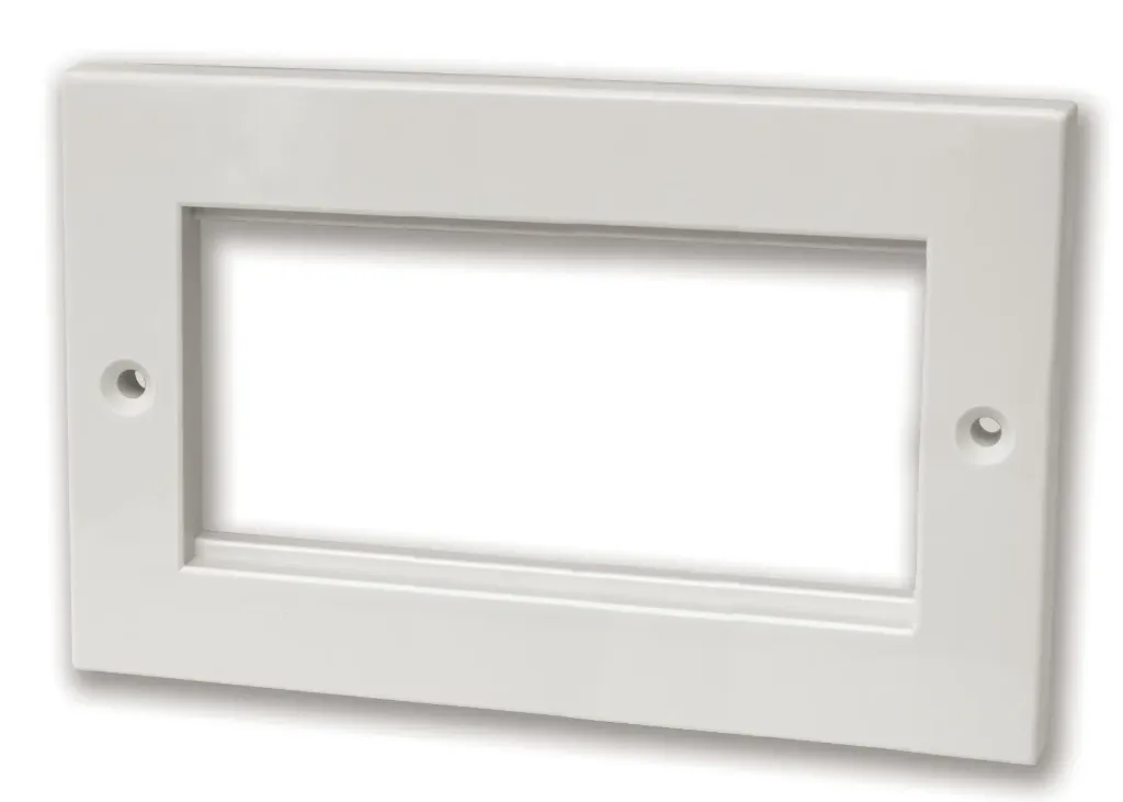 [SX7069PC] KAUDEN™ Quad Faceplate - White