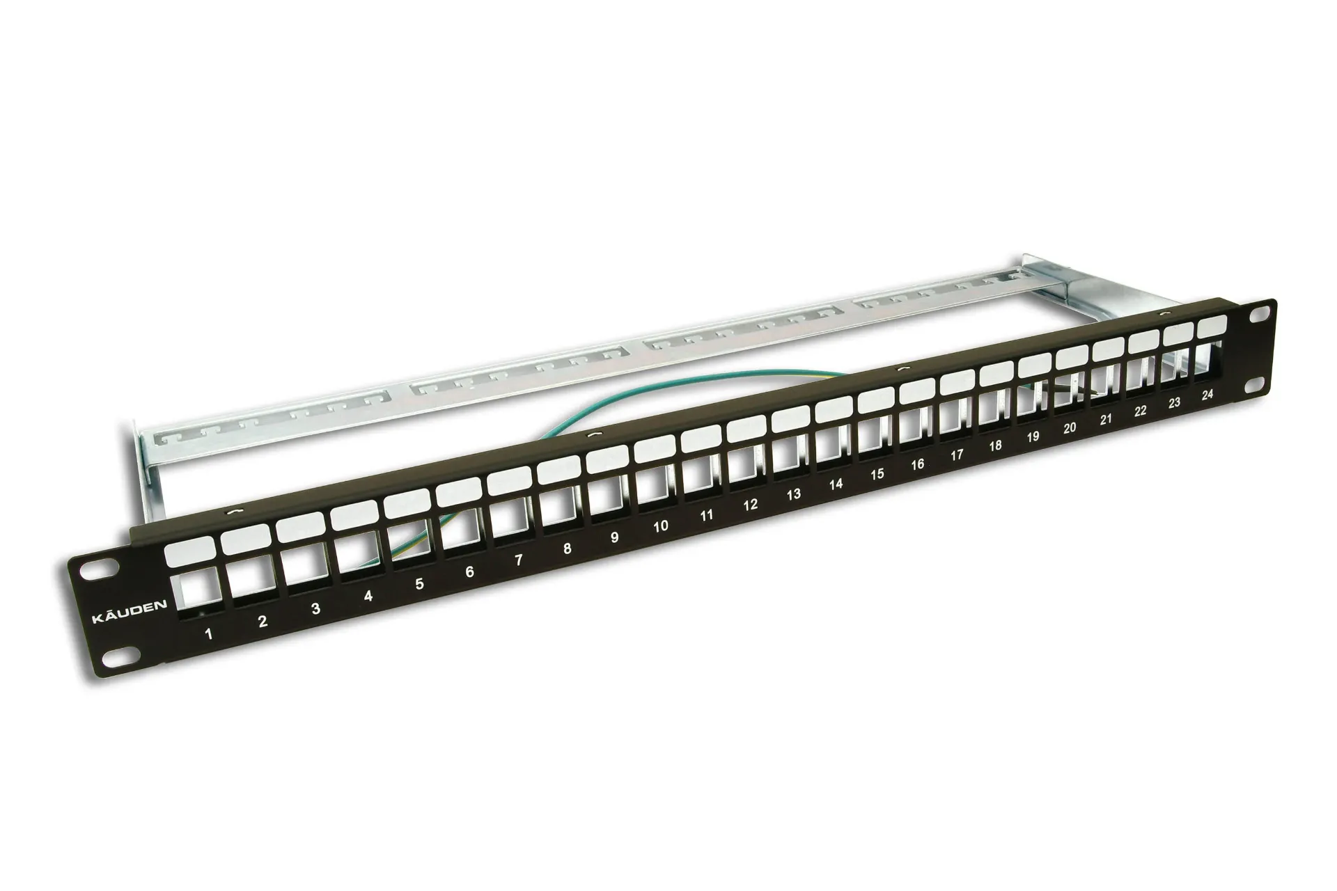 Unpopulated 24 Port Patch Panel