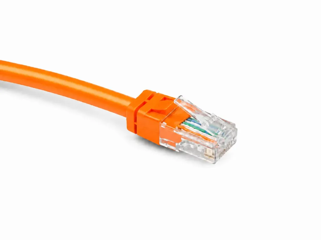 1m CAT6 U/UTP Patch lead LSZH Orange