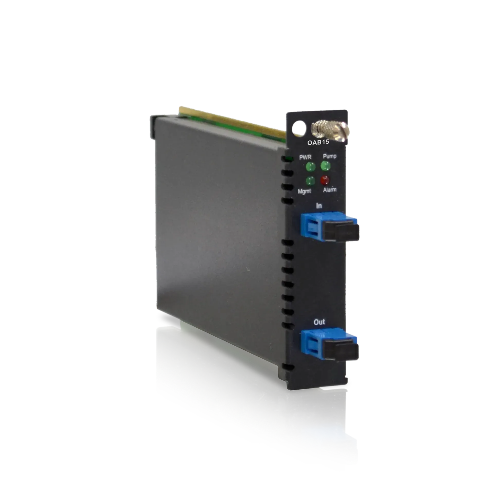 [CTC-FRM220-OAB15] EDFA Booster, DWDM C-Band, 21dBm output power